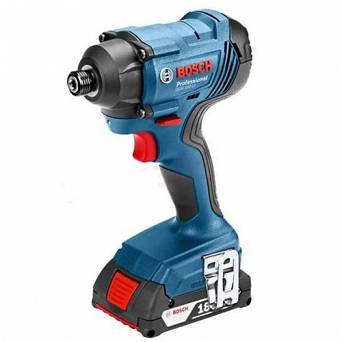 BOSCH GDR 18 V-LI Professional Akumulatorowy klucz udarowy ( Aku 2 x 3,0 Ah) 